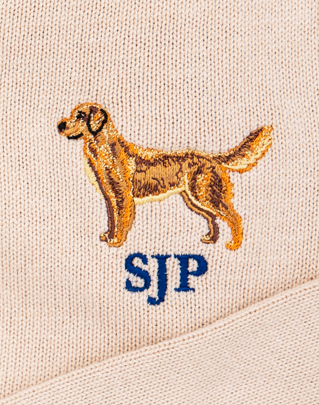 American Retriever Embroidered Monogram Sweater - Men's