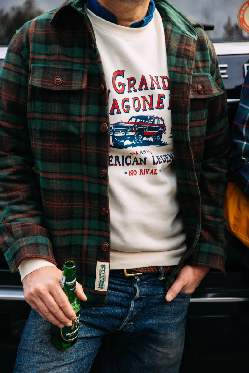 Jeep® x KJP Grand Wagoneer American Legend Crewneck Sweatshirt