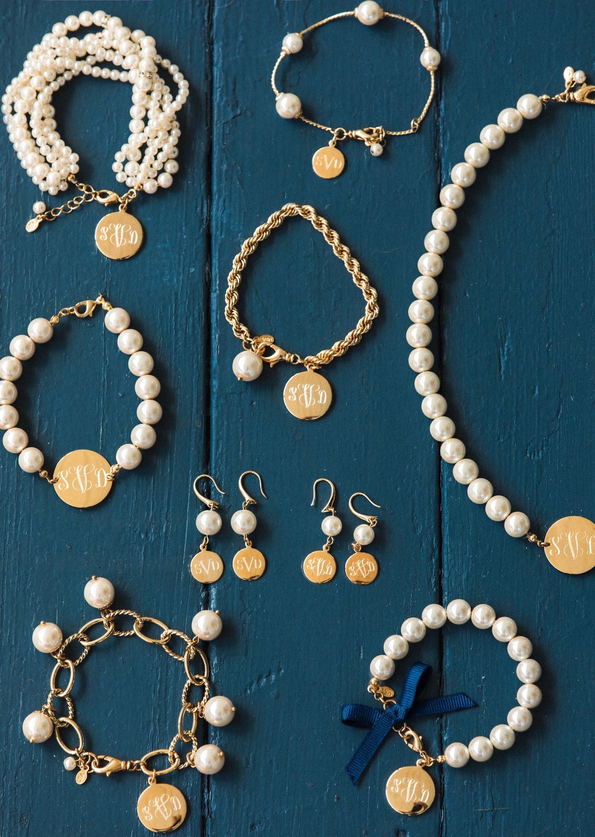 Engravable Pearl Bracelet