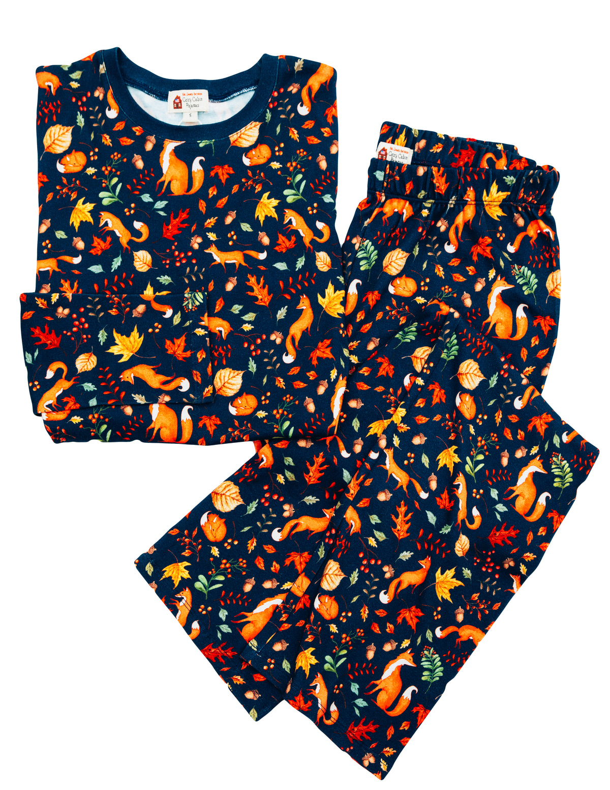 Fox Leaf Trail Pajama Set