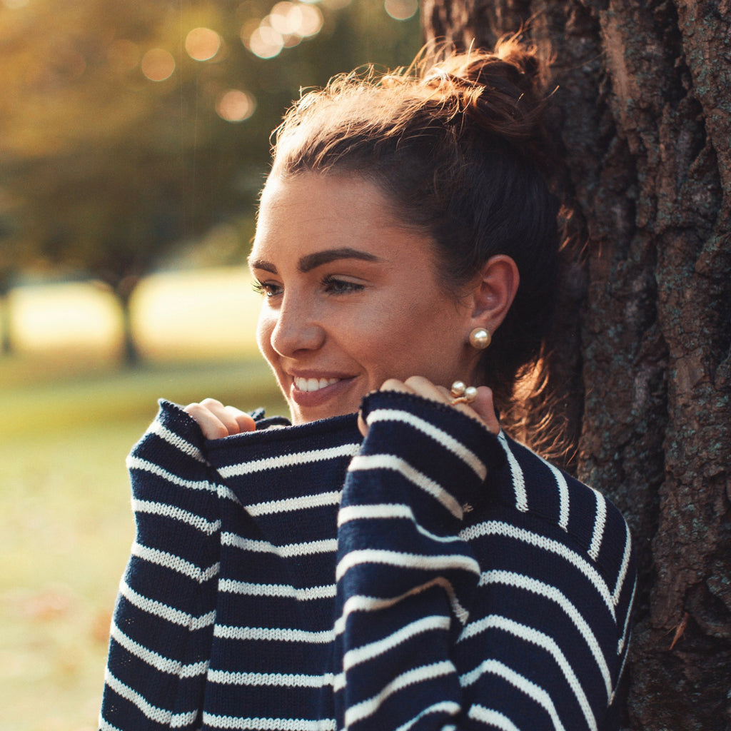 Simple & Elegant Pearl Earrings - 14mm
