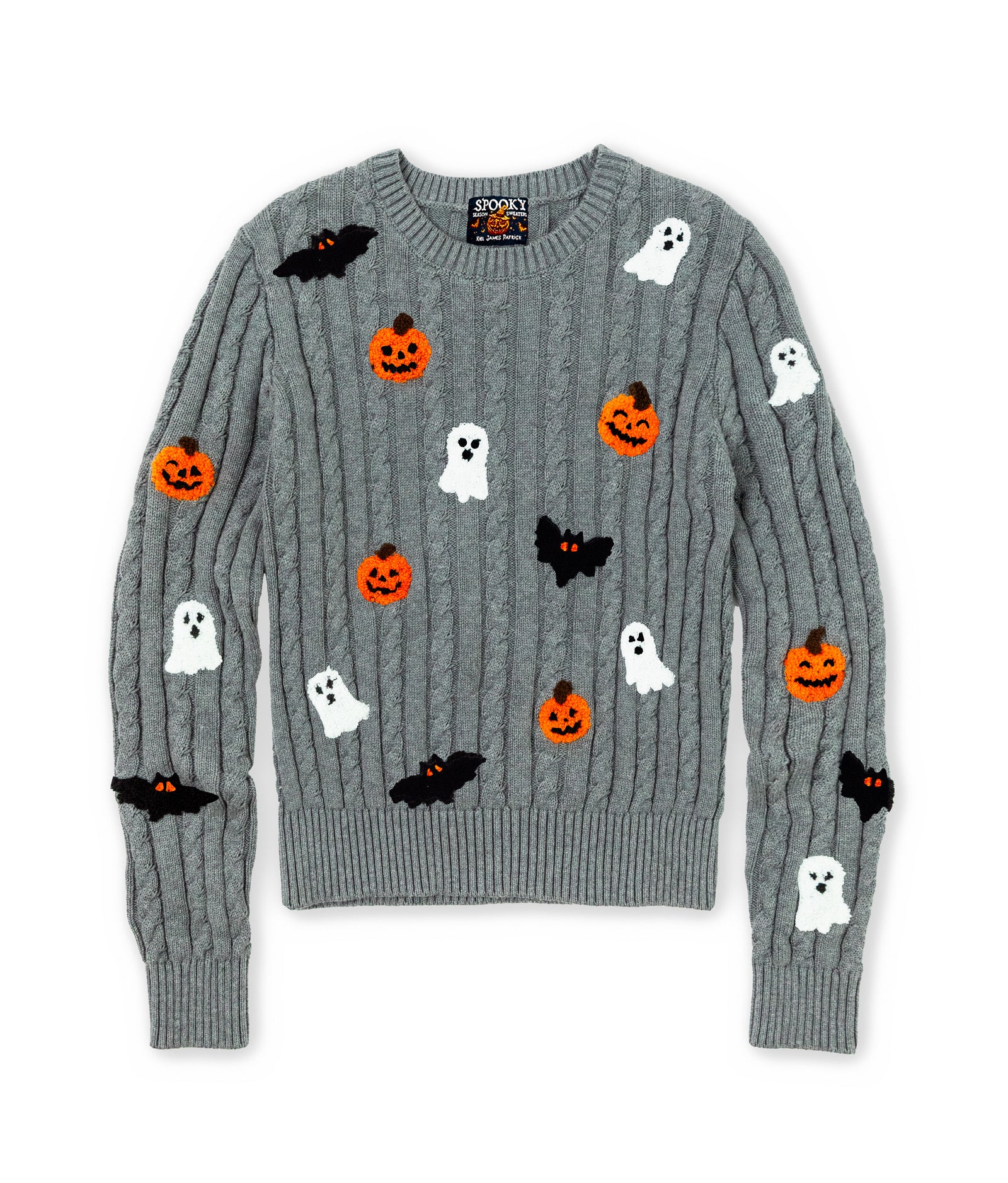 KJP Women's The Haunting Hour Cable Knit Halloween Sweater – Kiel