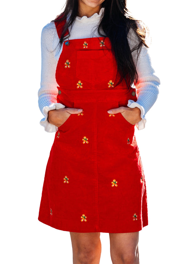 Gingerbread Jumper Dress