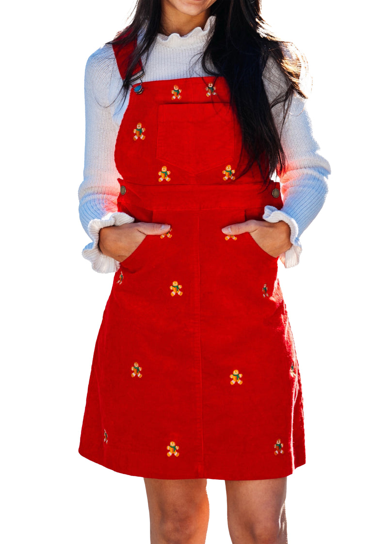 Gingerbread Jumper Dress