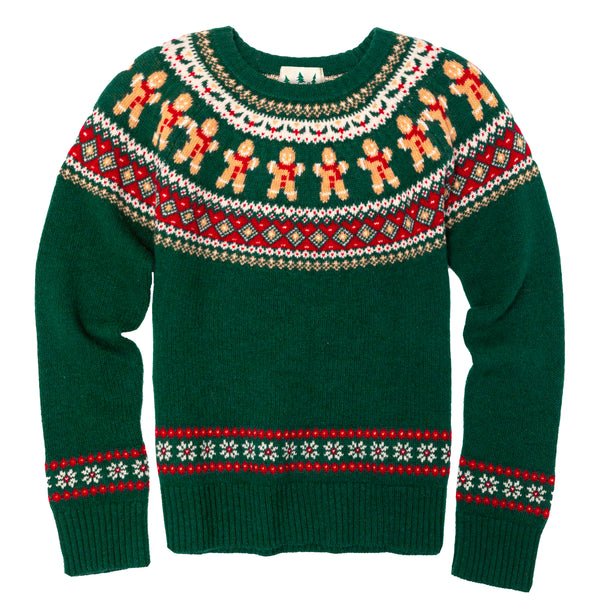 Gingerbread Fair Isle Sweater