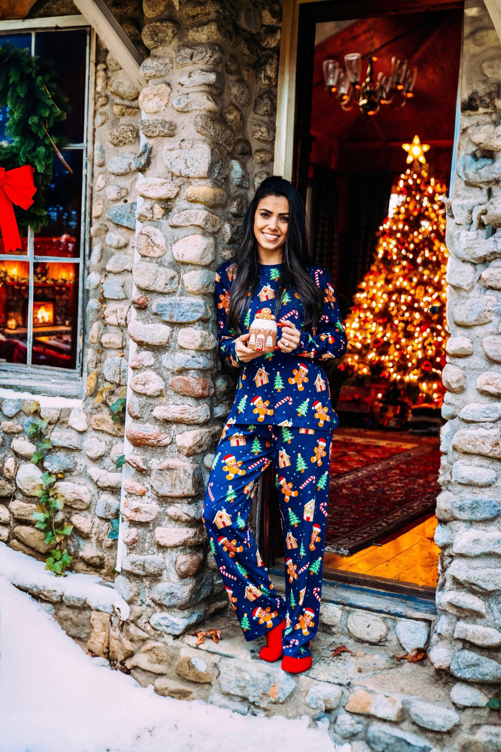 Gingerbread Dreams Pajama Set – Kiel James Patrick