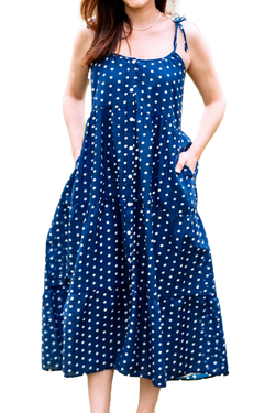 The Grace Polka Dot Maxi Dress