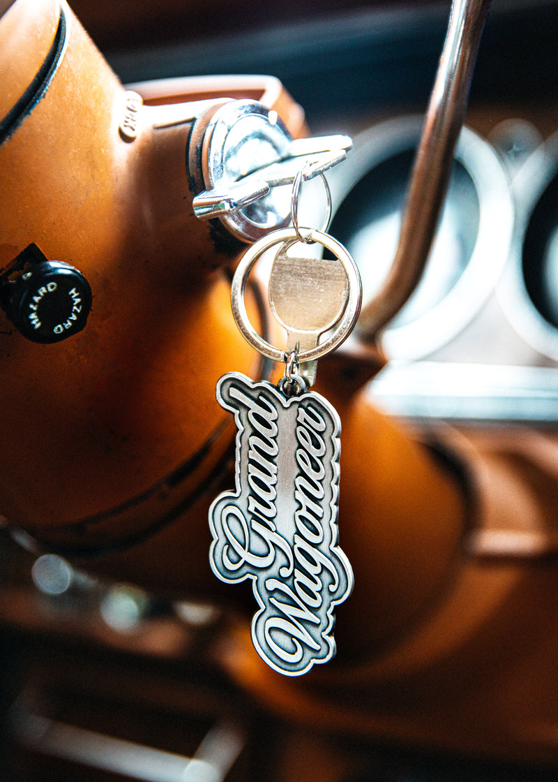 Jeep® x KJP Grand Wagoneer Metal Keychain