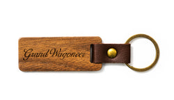 Jeep® x KJP Grand Wagoneer Wooden Keychain