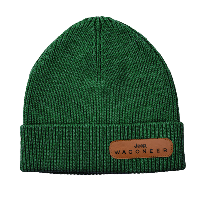 Jeep® x KJP Grand Wagoneer Knit Beanie in Green