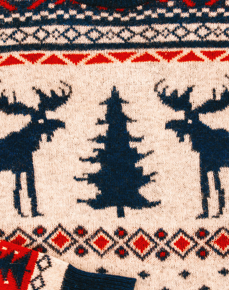 Alpine Moose Sweater