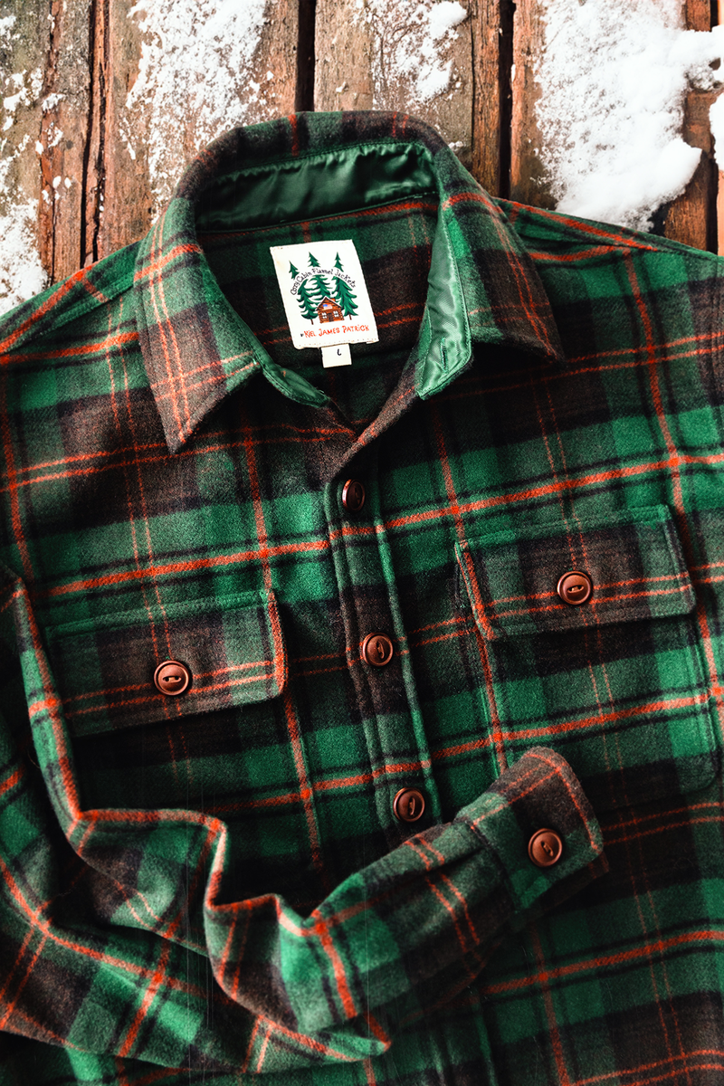 Berkshire Pine Plaid Shirt Jacket