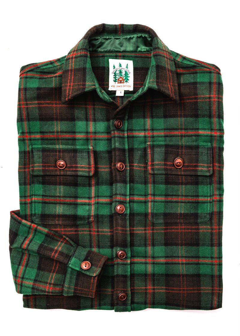 Berkshire Pine Plaid Shirt Jacket