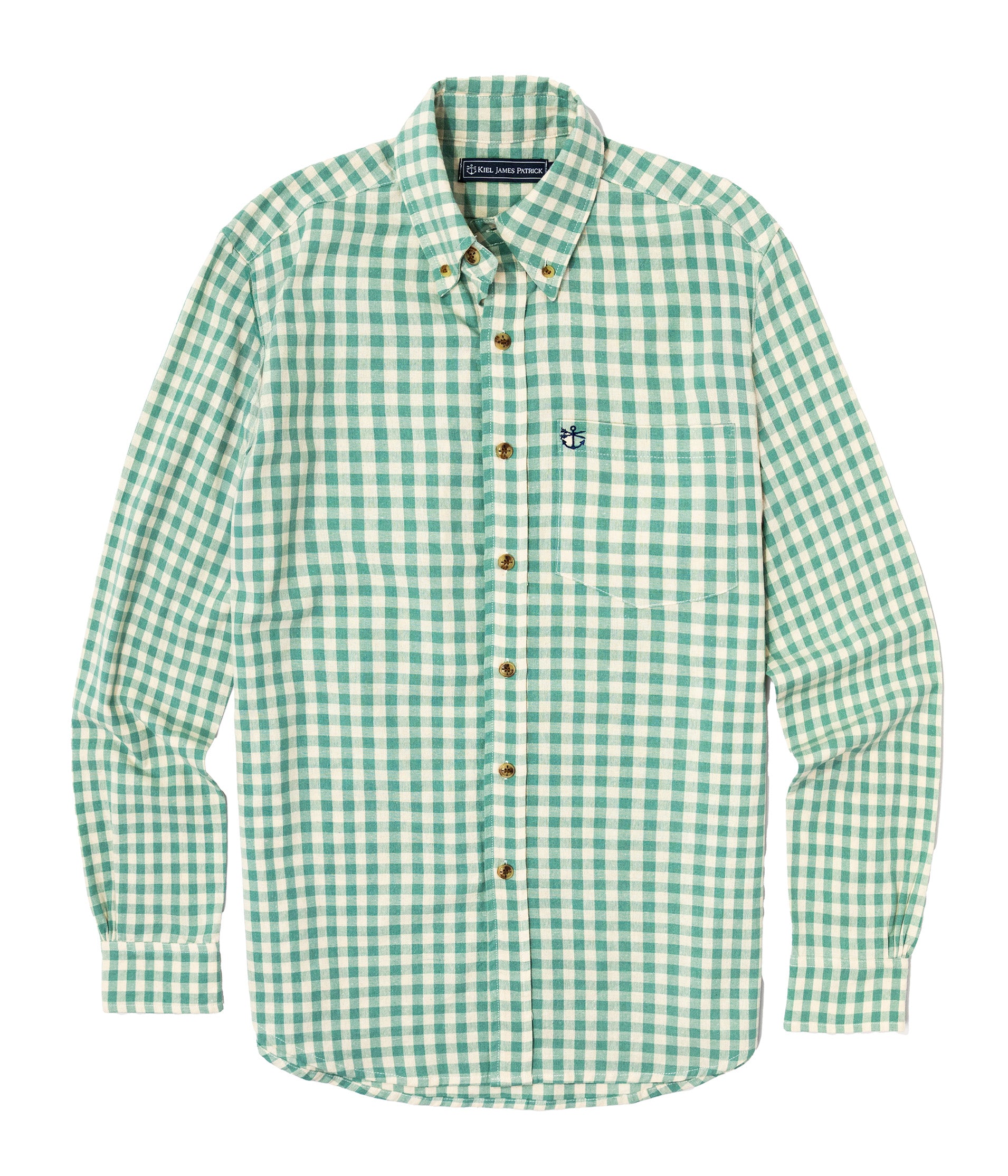 Regatta Gingham Shirt in Green