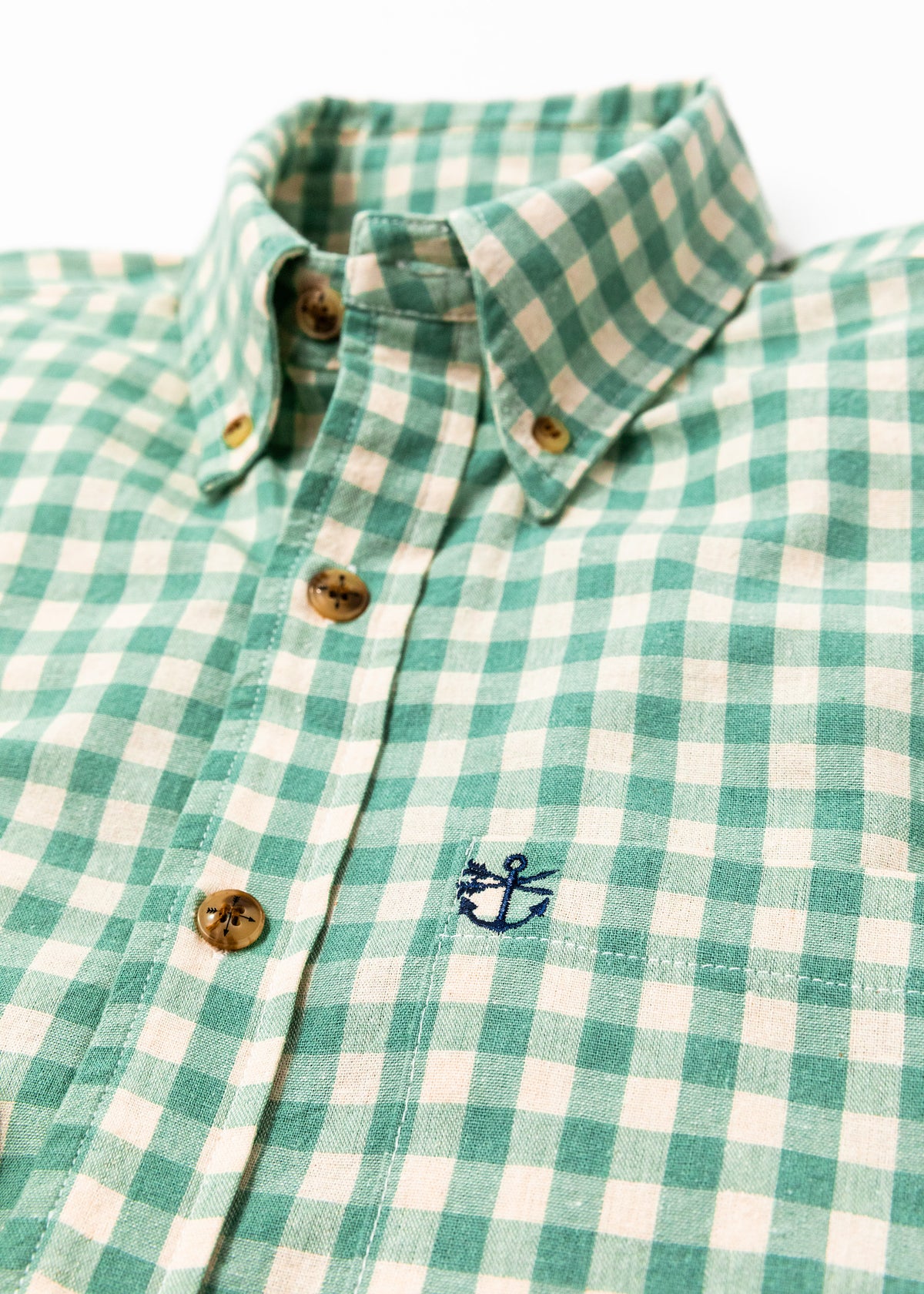 Regatta Gingham Shirt in Green