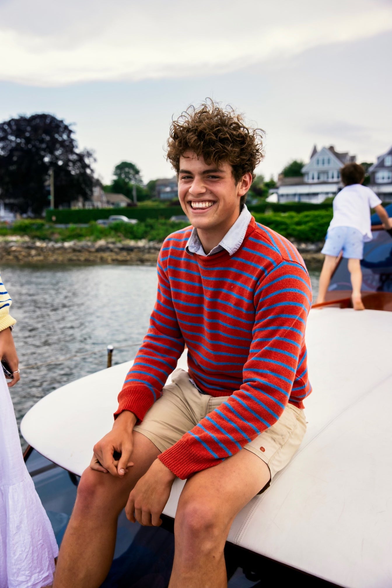 Harrison Striped Rollneck Sweater - Men's