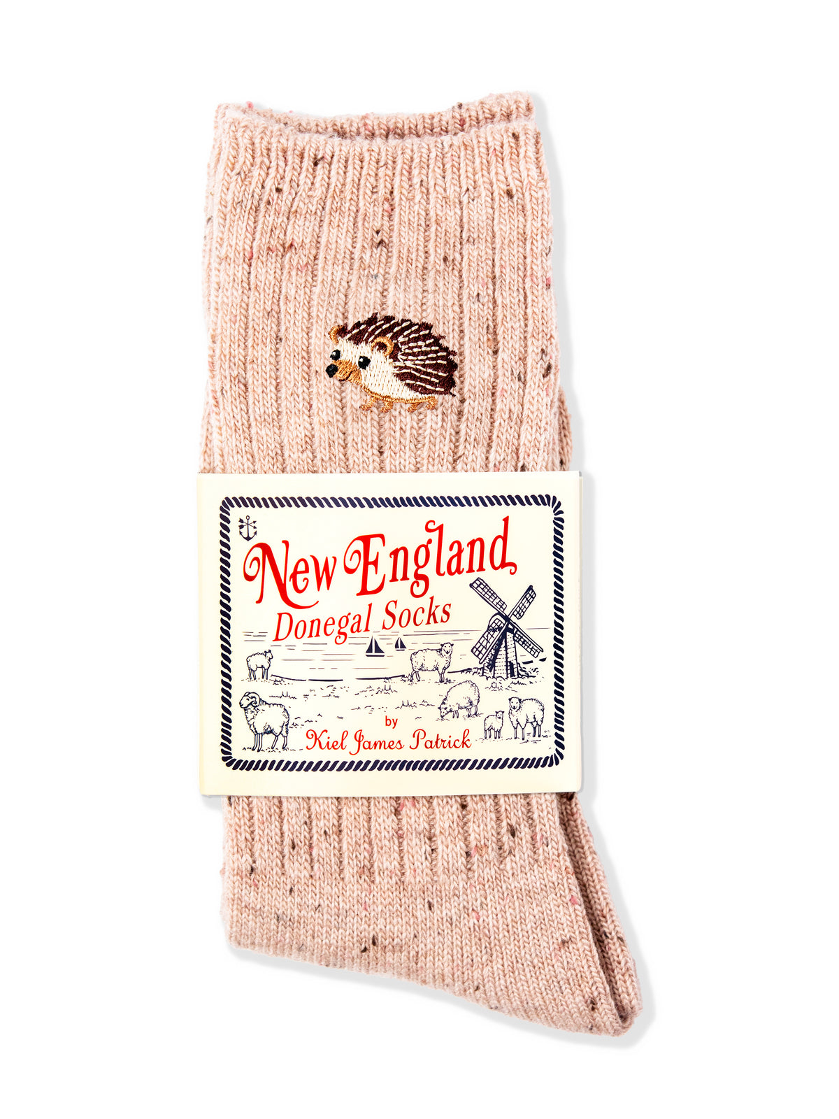 Hedgehog Donegal Socks
