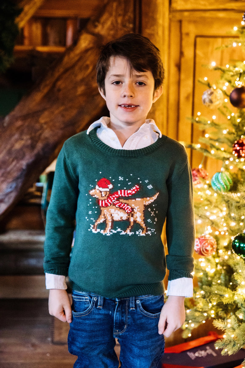 Holiday Stroll Kids Sweater