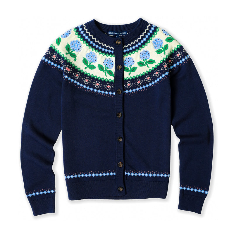 トップス Be Mine Emblem Knit Cardigan FLUFFY KNIT EMBLEM EMBROIDERED CARDIGAN - BROWN – The Couture Club