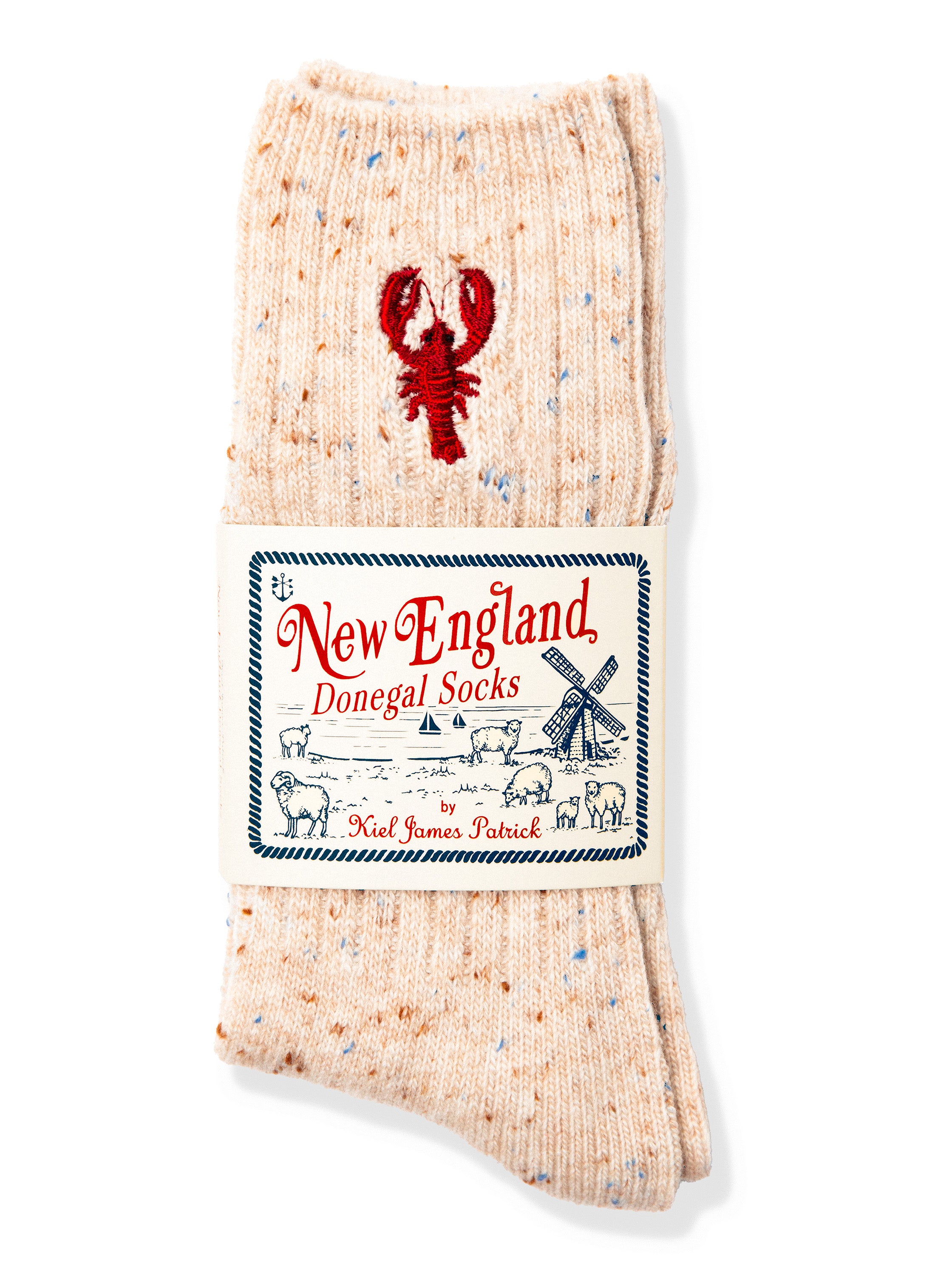 Lobster Donegal Socks