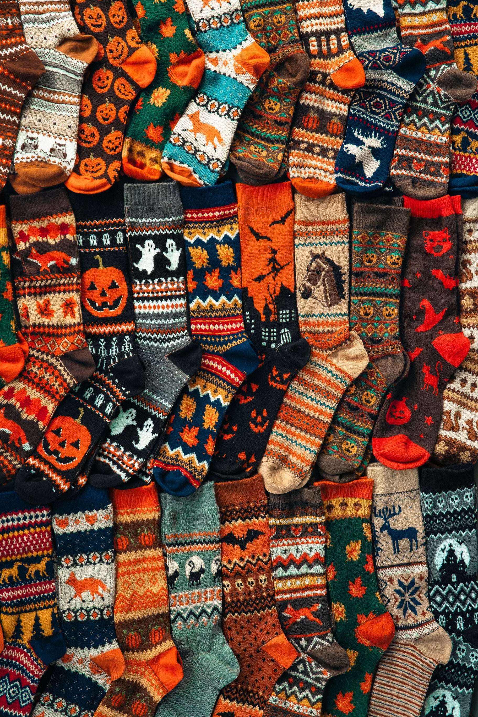 Spooky Ghost Socks
