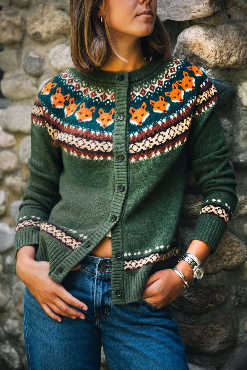 Maple Fox Cardigan