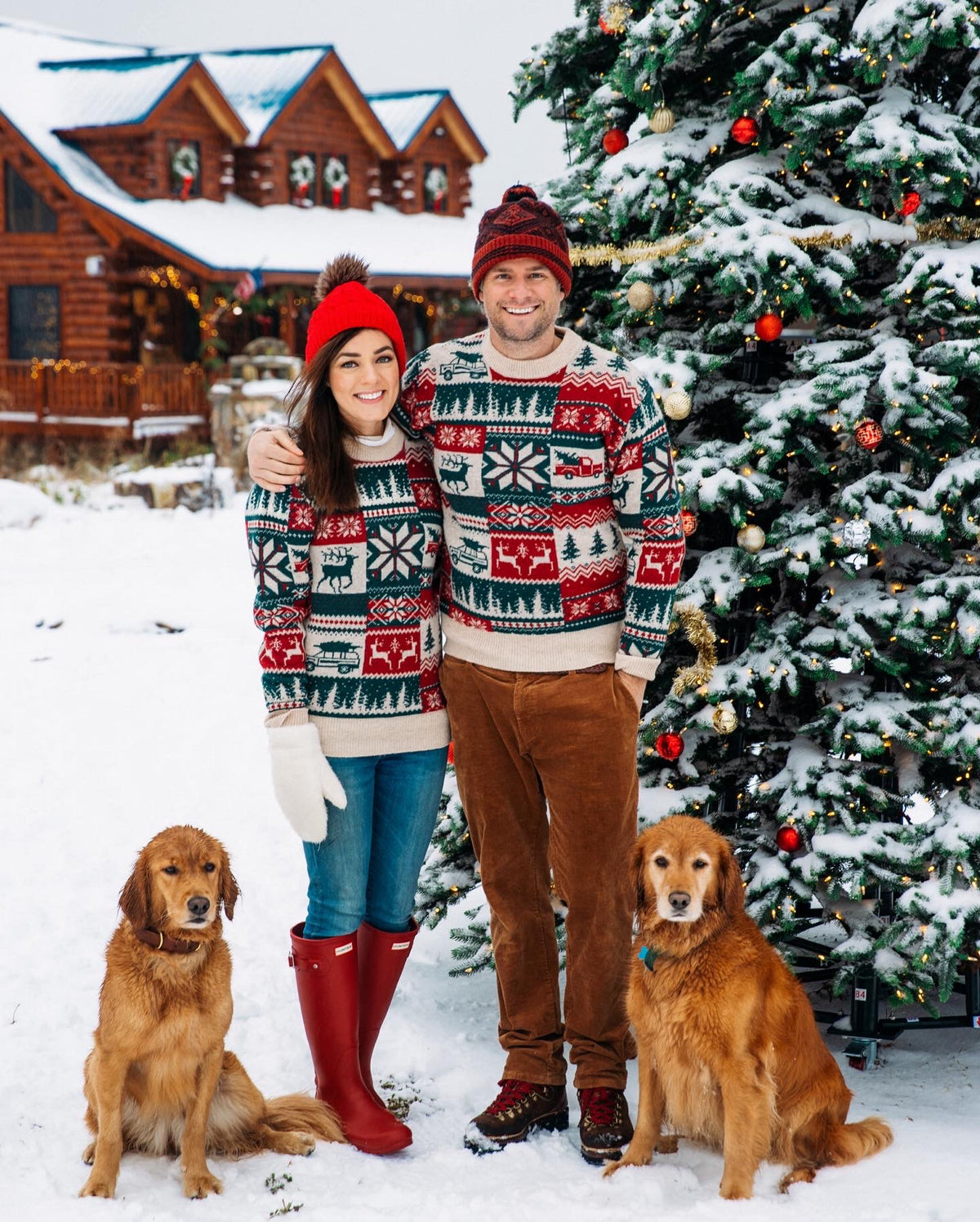 Christmas Patchwork Sweater