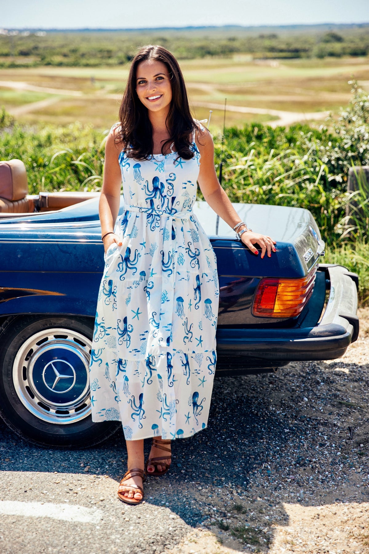 Octopus Garden Maxi Dress
