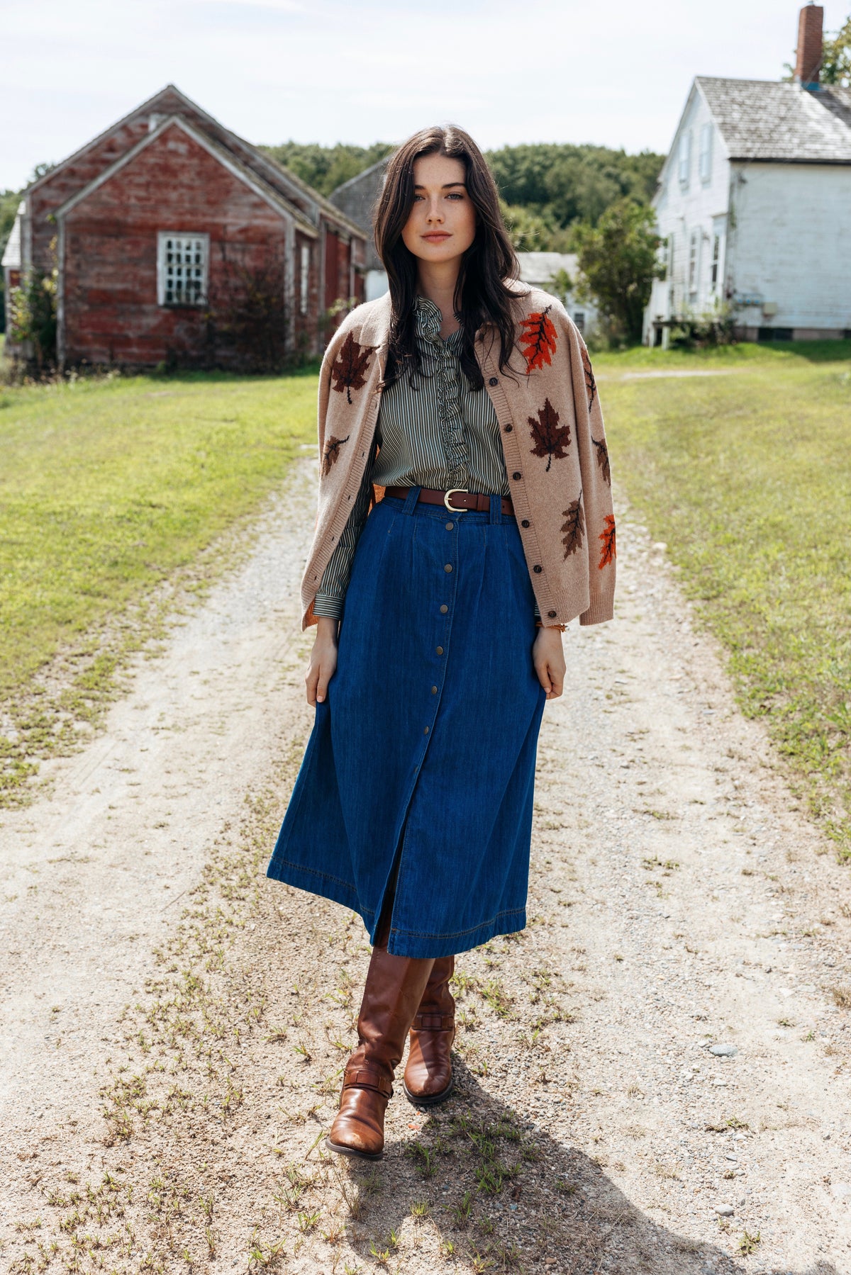 Fall Leaves Cardigan
