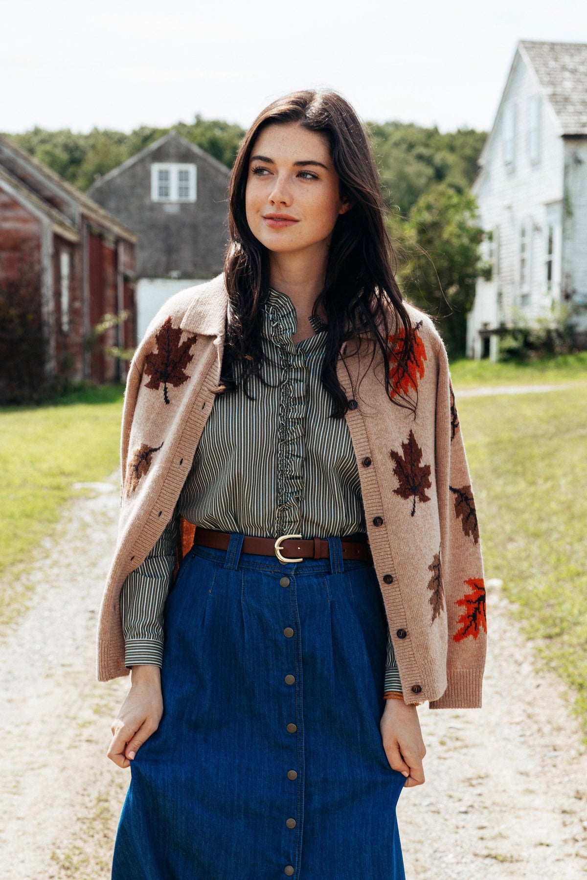 Fall Leaves Cardigan