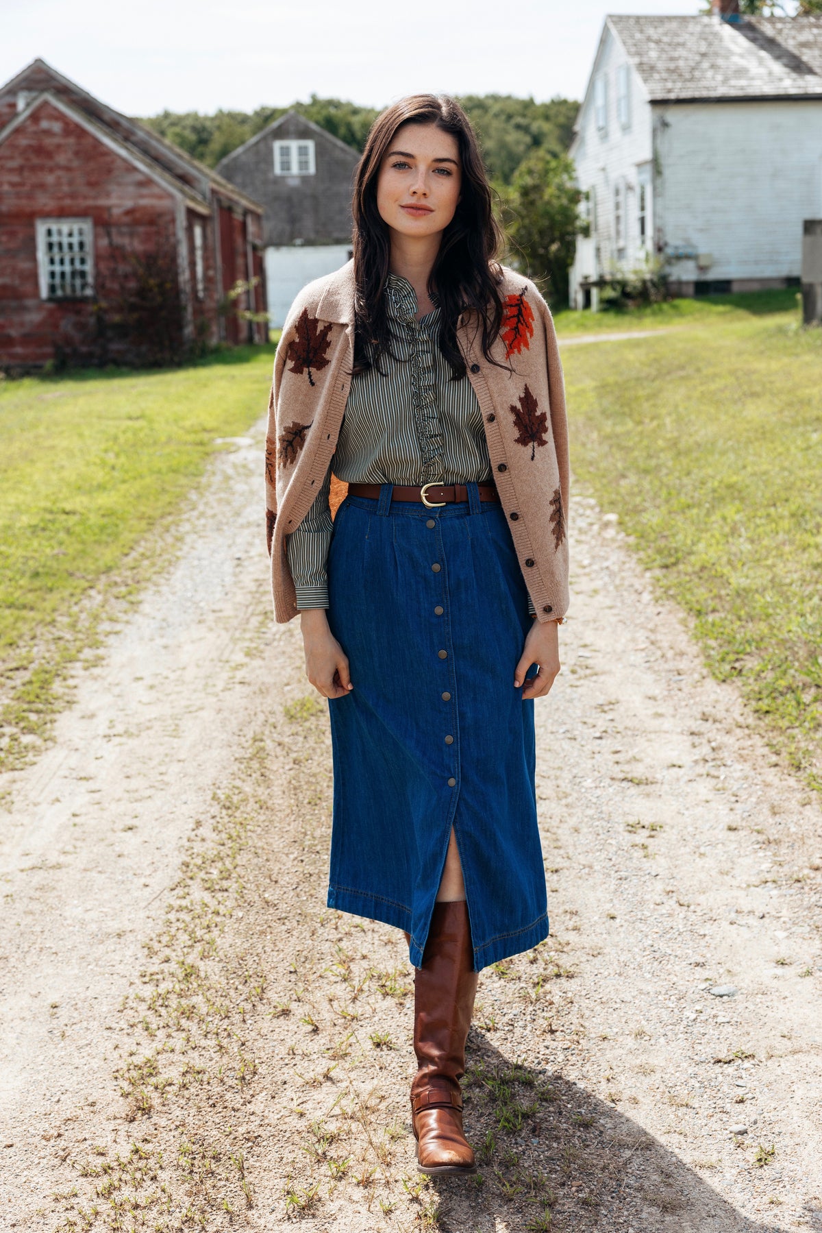 Fall Leaves Cardigan