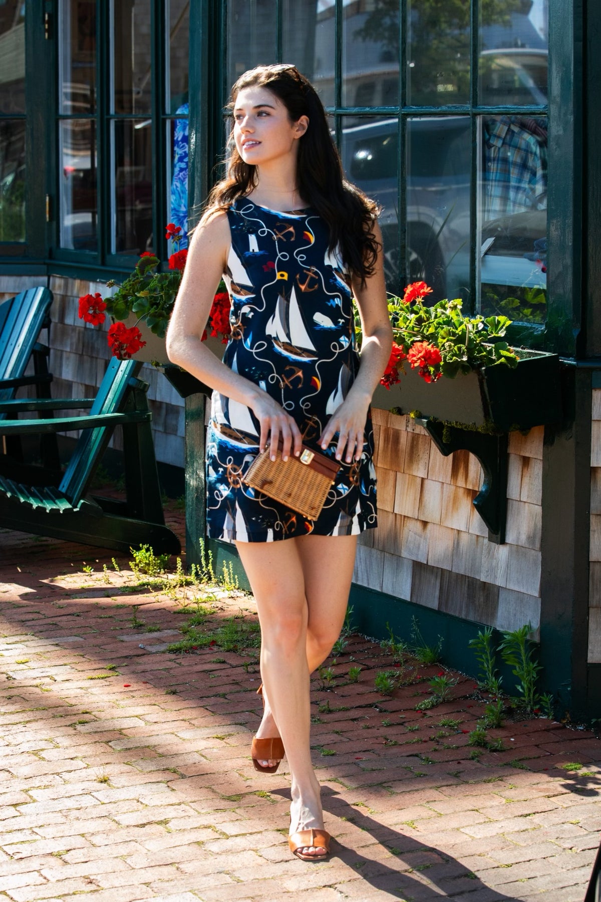 New England Mariner Shift Dress