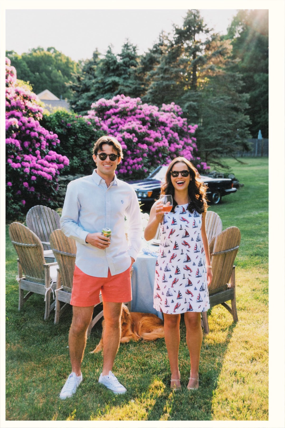 The Shoreline Chino Short- Salmon