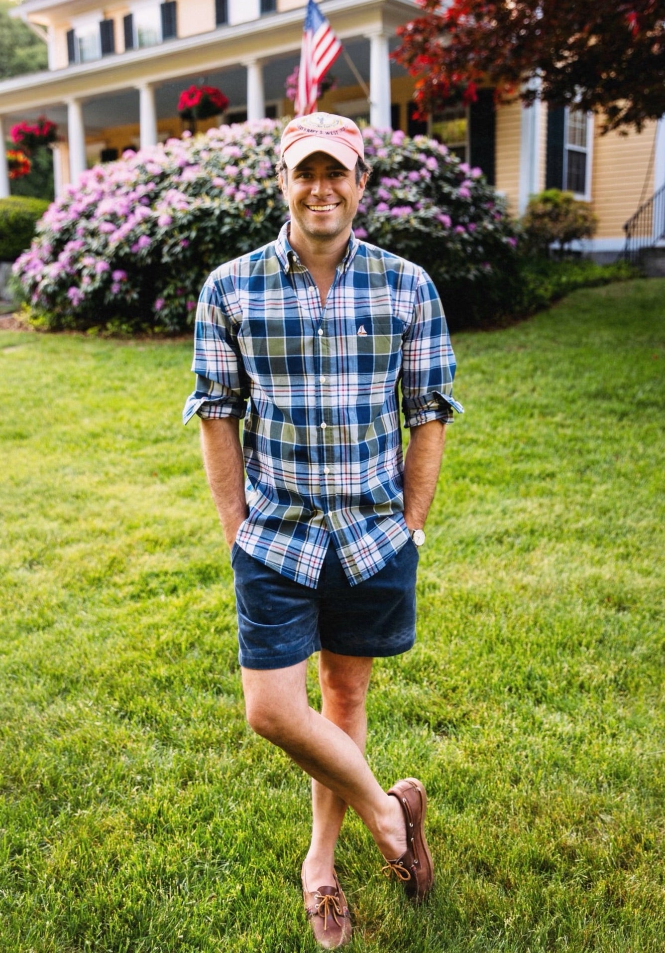 Coastal Corduroy Shorts in Blue