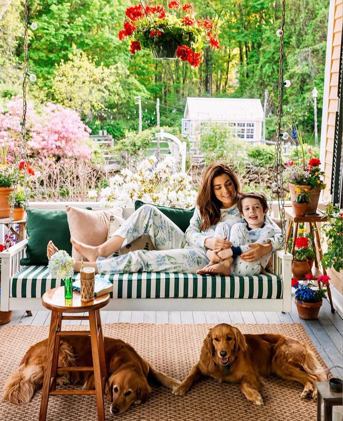 Hydrangea Bloom Pajama Set