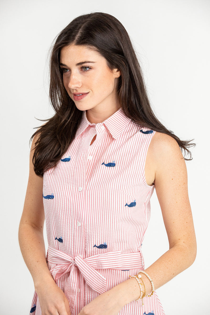 Nantucket Whale Shirtdress