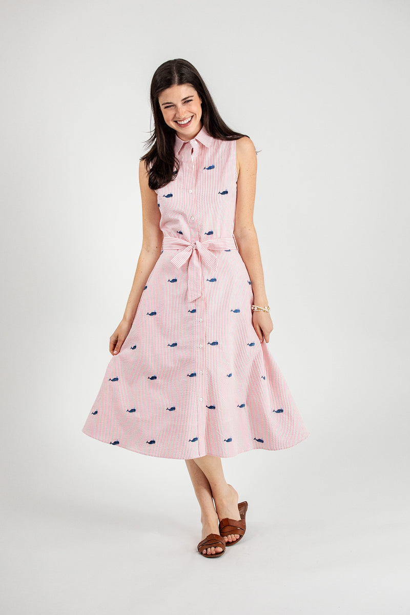 Nantucket Whale Shirtdress
