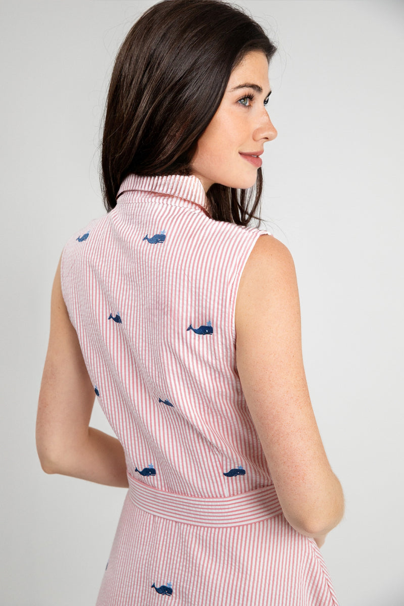 Nantucket Whale Shirtdress