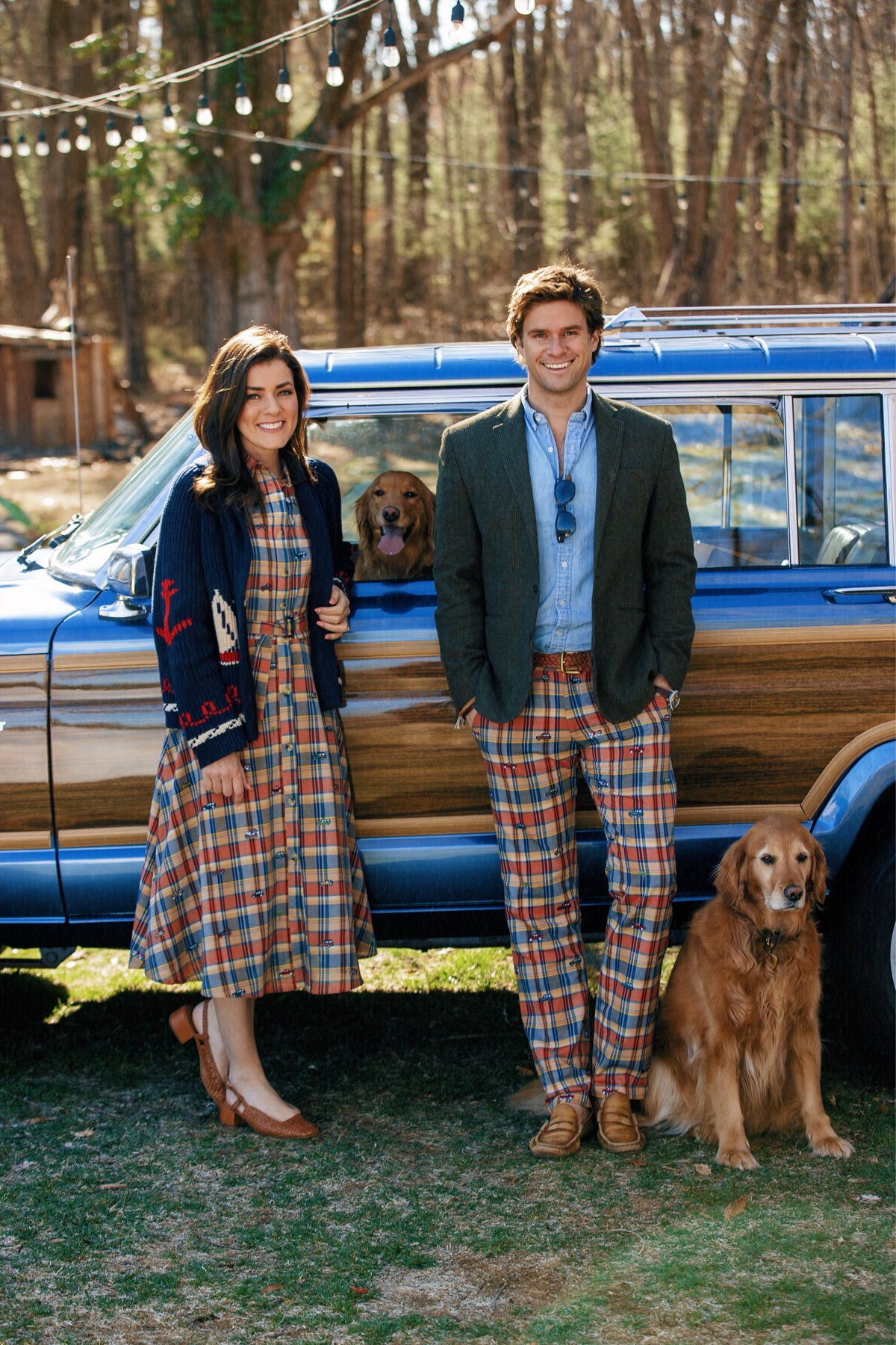 Jeep® x KJP Embroidered Madras Dress