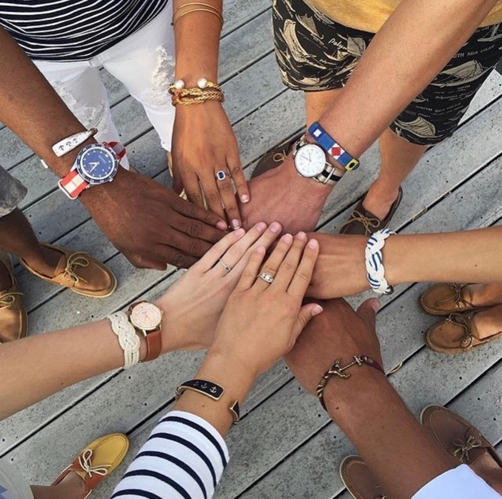 Fortunate Sailor Leather Bracelet