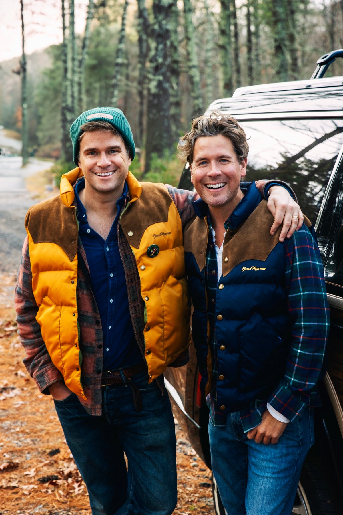 Jeep® x KJP Grand Wagoneer Knit Beanie in Green