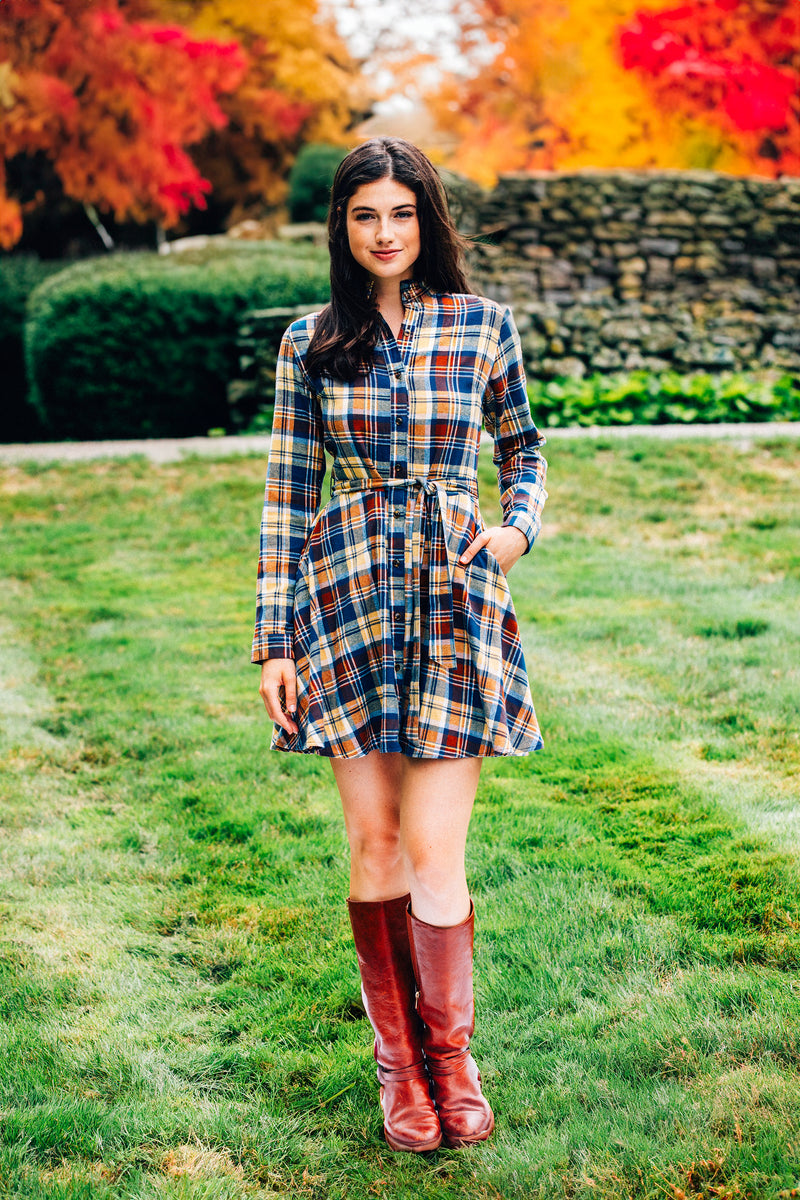 Vermont Country Store Flannel Dress