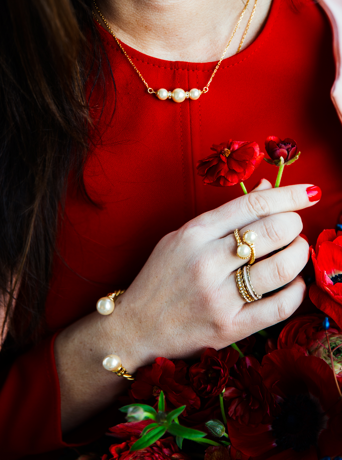 Royal Crown Scalloped Pave Ring