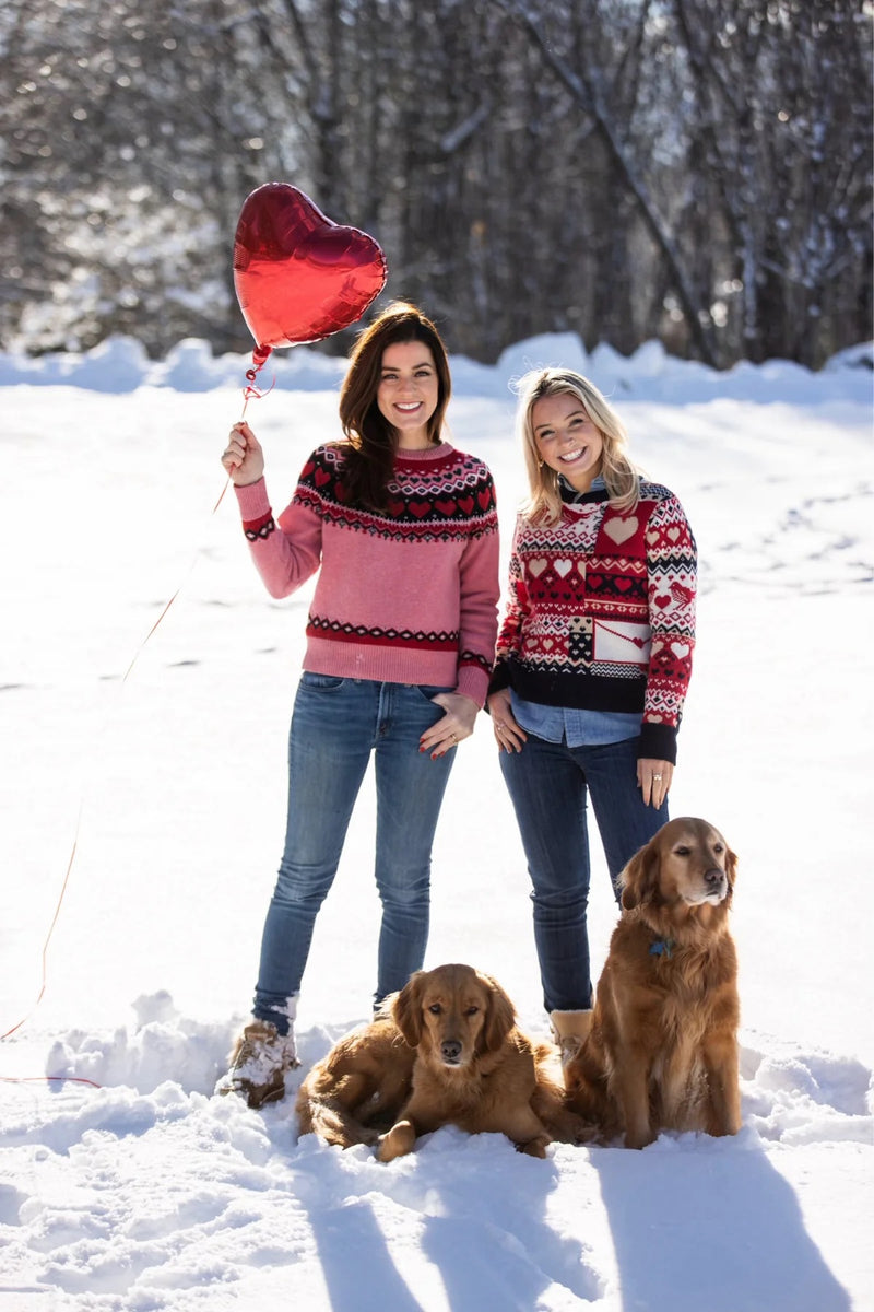 Valentine Patchwork Sweater