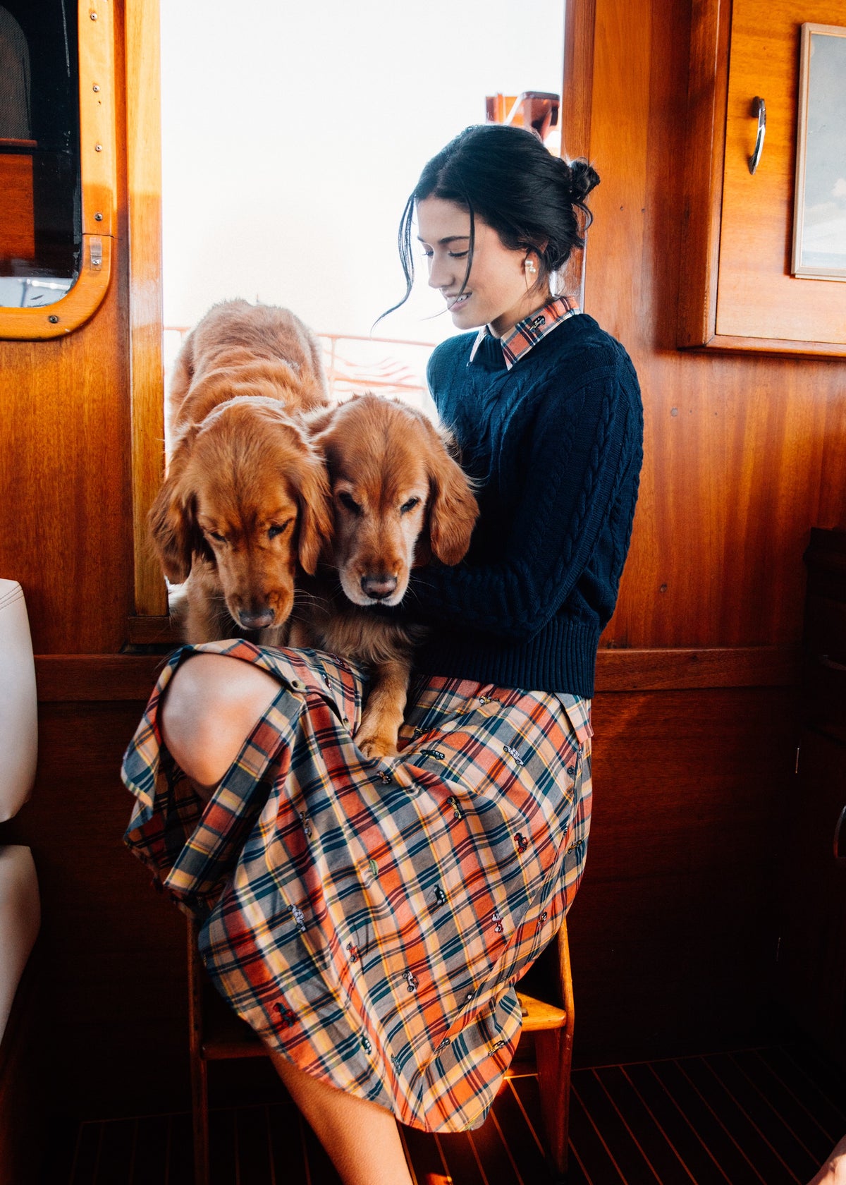Jeep® x KJP Embroidered Madras Dress