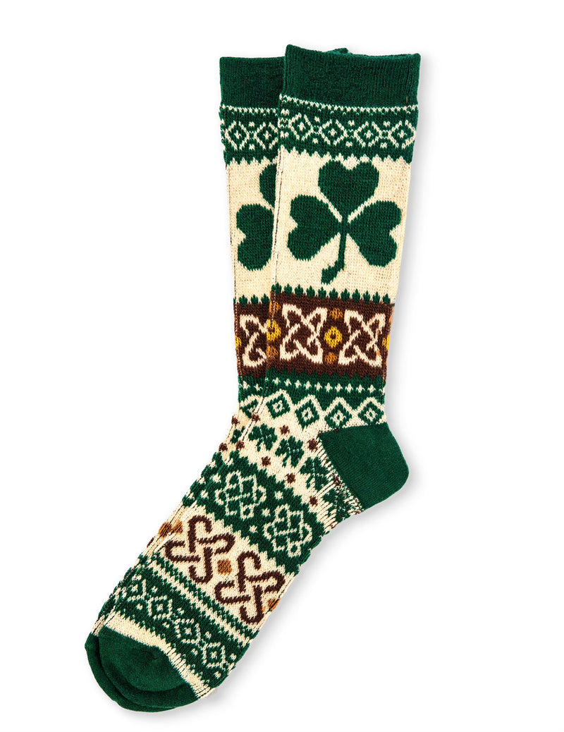 Irish Shamrock Socks