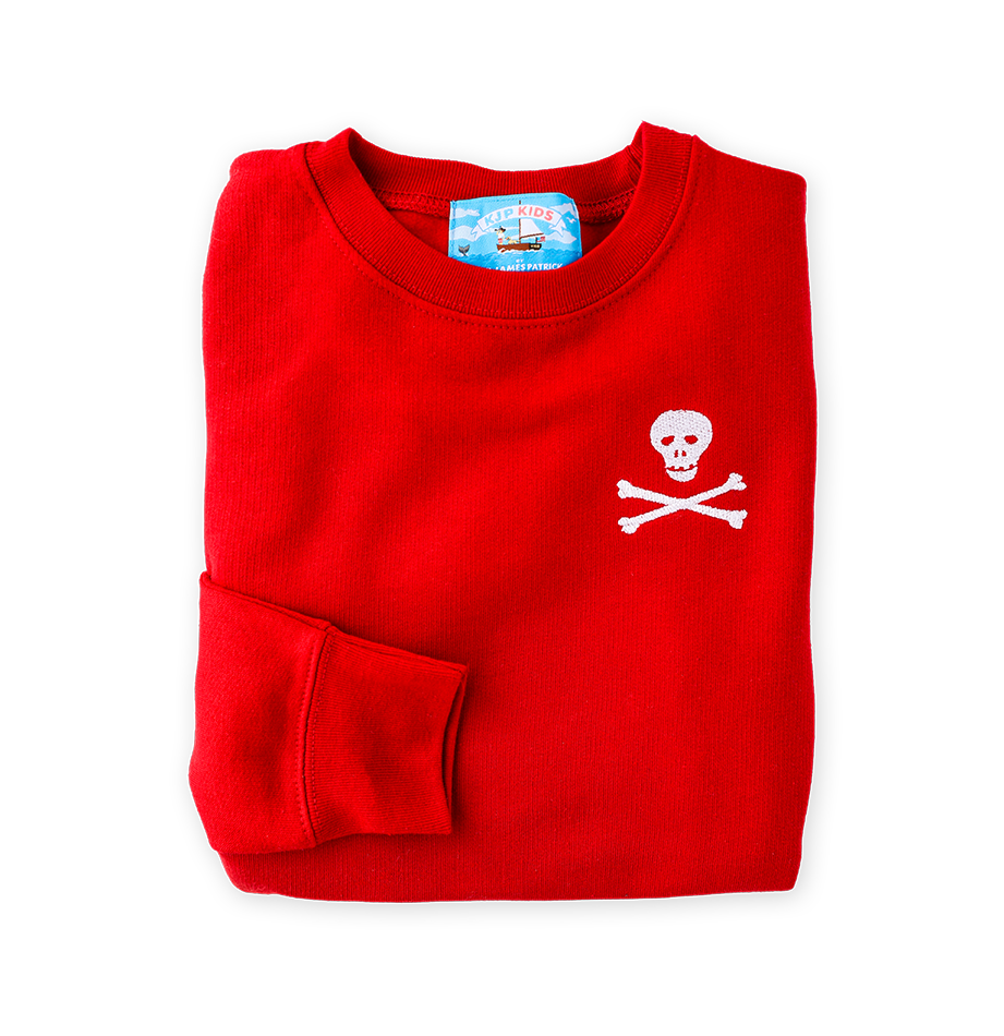 The Jolly Roger Kids Embroidered Sweatshirt