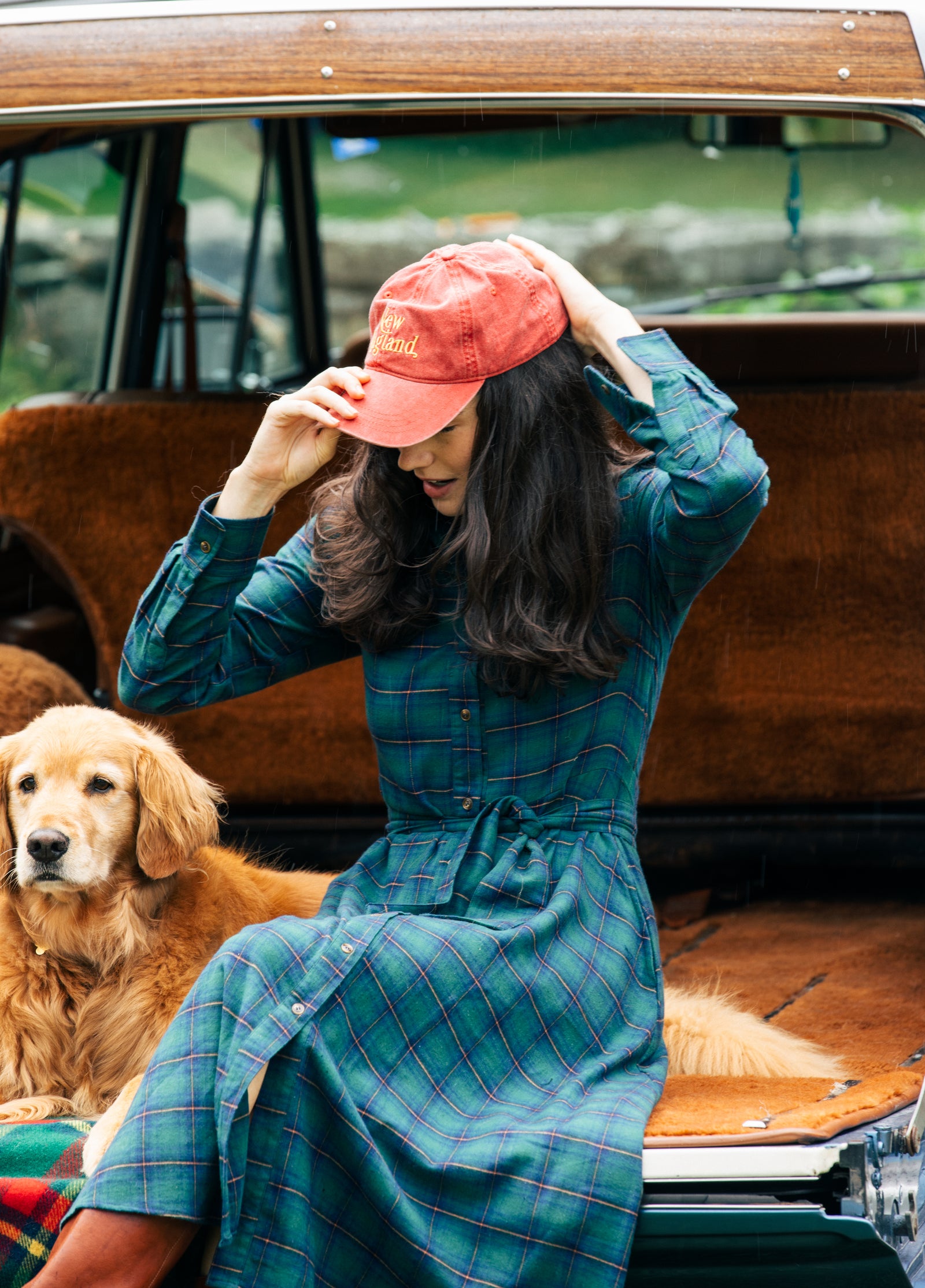 flannel gold dress Pinewood Trail Flannel Maxi Dress – Kiel James Patrick