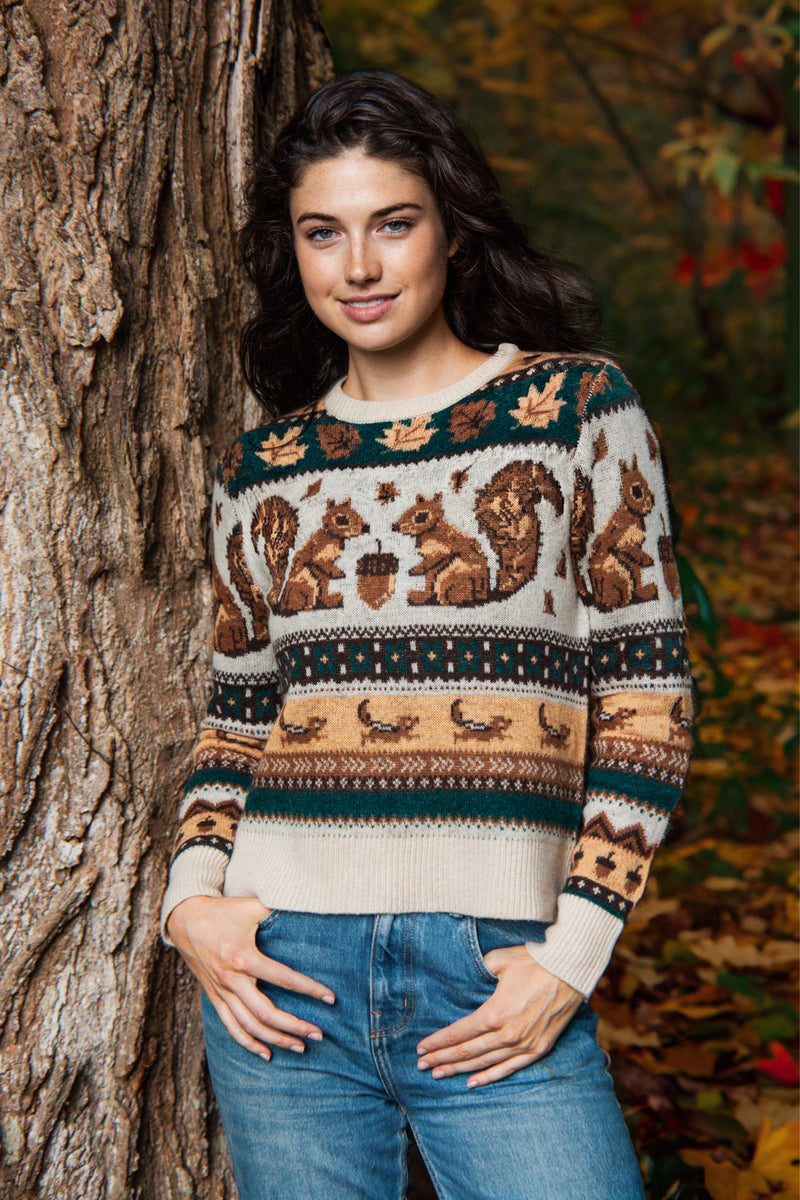 The Squirrel Nut Harvest Sweater