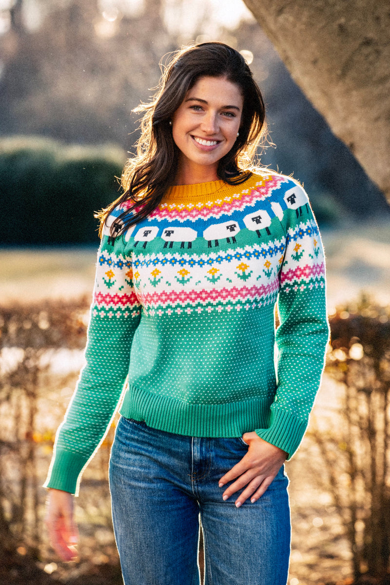 Sheep Fair Isle Sweater